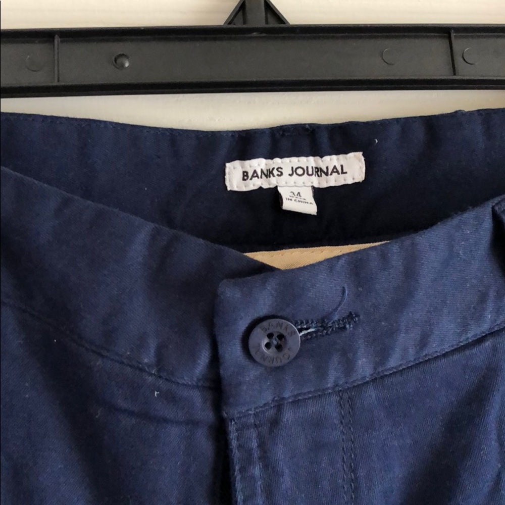 Banks Journal Chino pants (navy/dark blue) 34